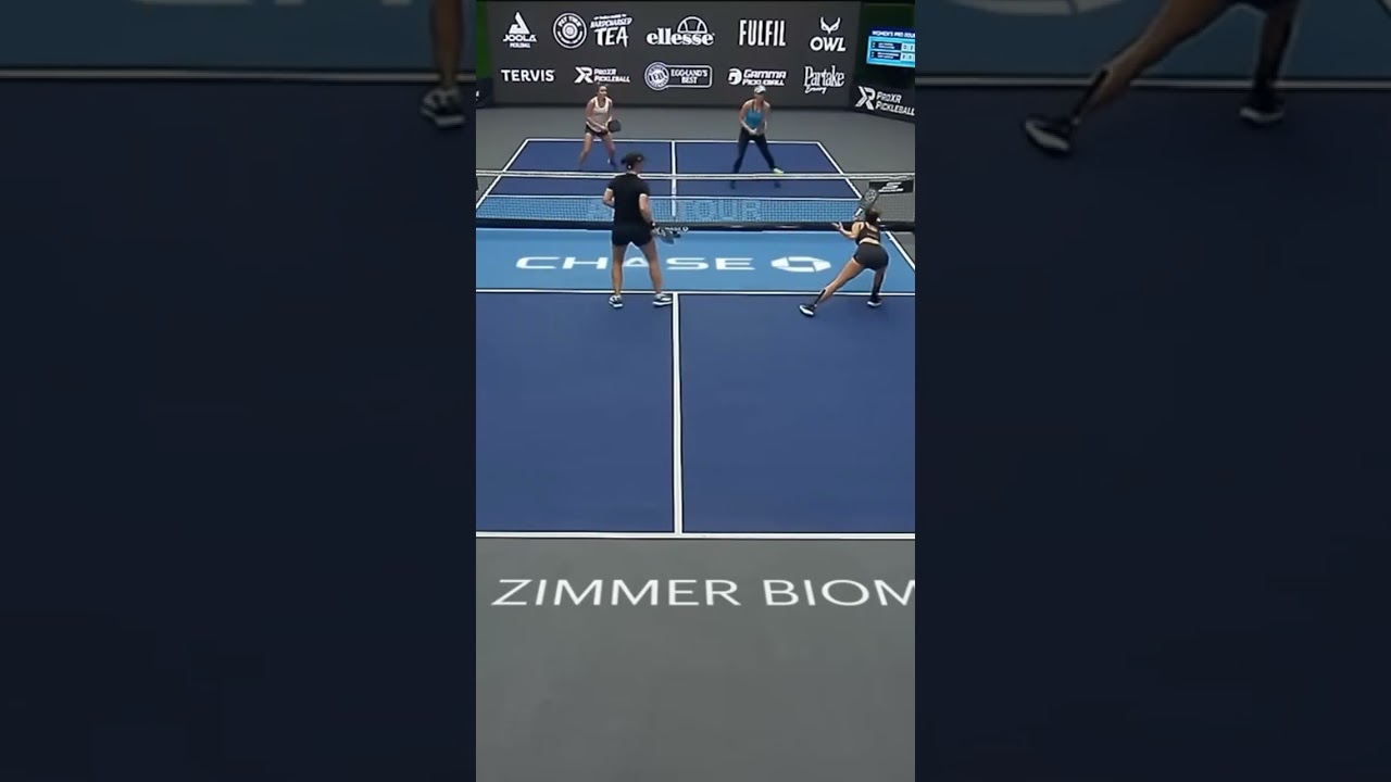 2024 Chase APP Miami - Castillo/Radzikowska vs. Humberg/Truong (4) #shorts #pickleball