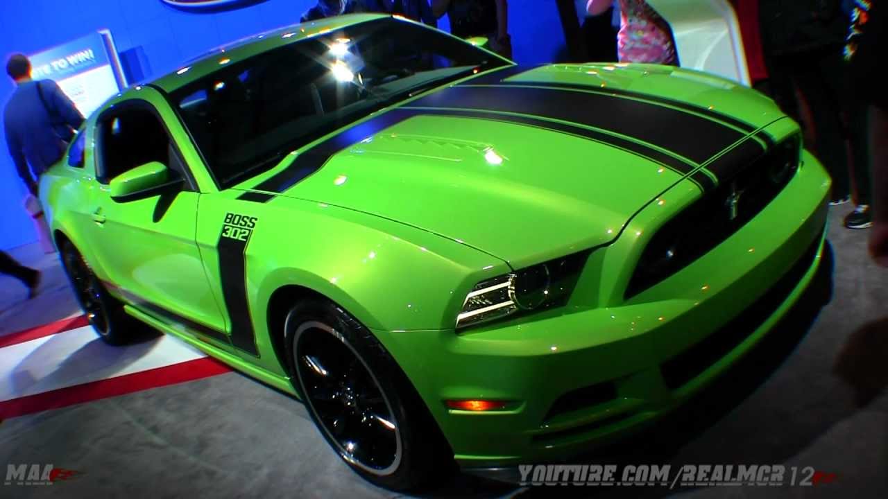 Lime green ford mustangs #4