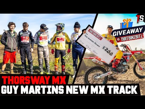 ME & BILLY RIDE GUY MARTINS INSANE NEW MOTOCROSS TRACK - £200 GIVEAWAY