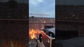 Scene of a fight at The Weeknd’s concert in Edmonton last night. #concert #explore