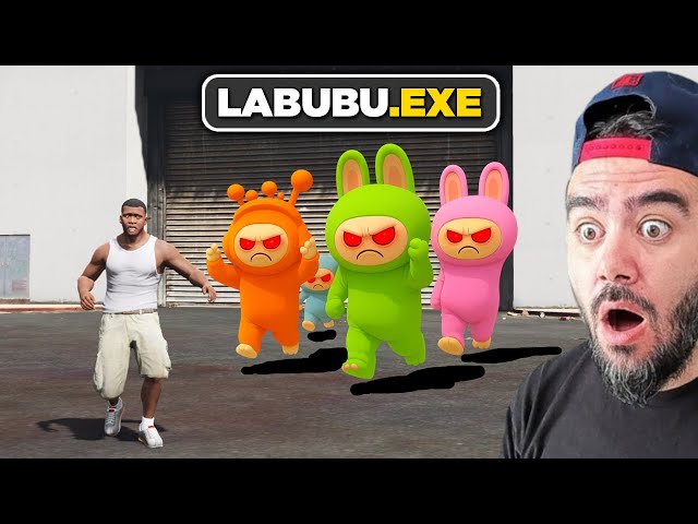 LABUBU.EXE GELDI FRANKLINI TAKIP EDIYORLAR - GTA 5 MODS