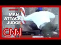 Man jumps bench and attacks judge in court