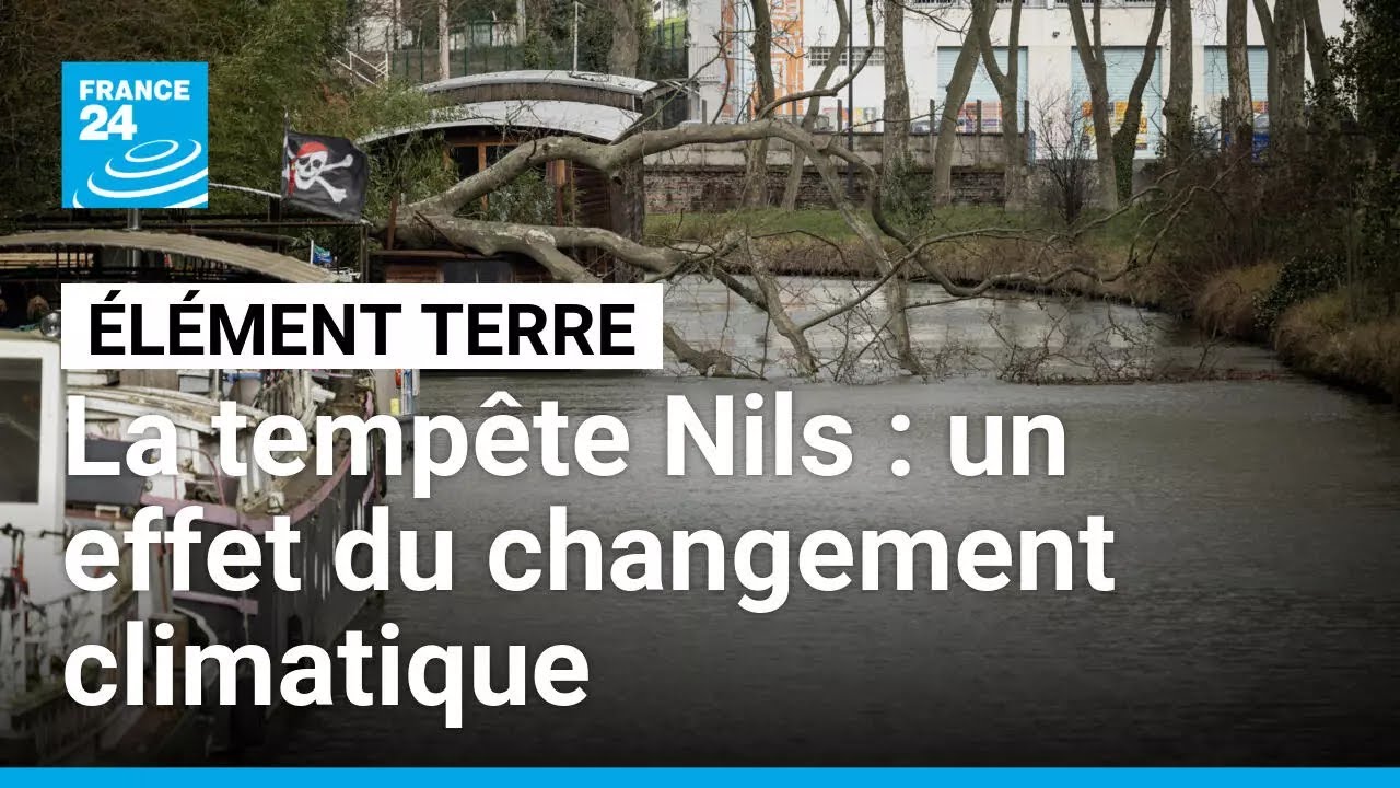 Nils, une tempête amplifiée par le dérèglement climatique • FRANCE 24