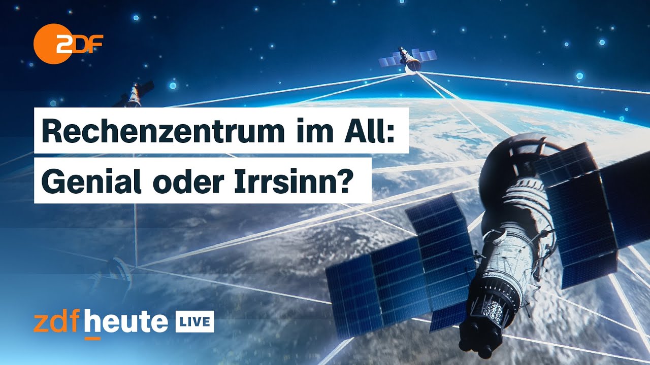 Musks Traum von KI aus dem Weltraum | ZDFheute live