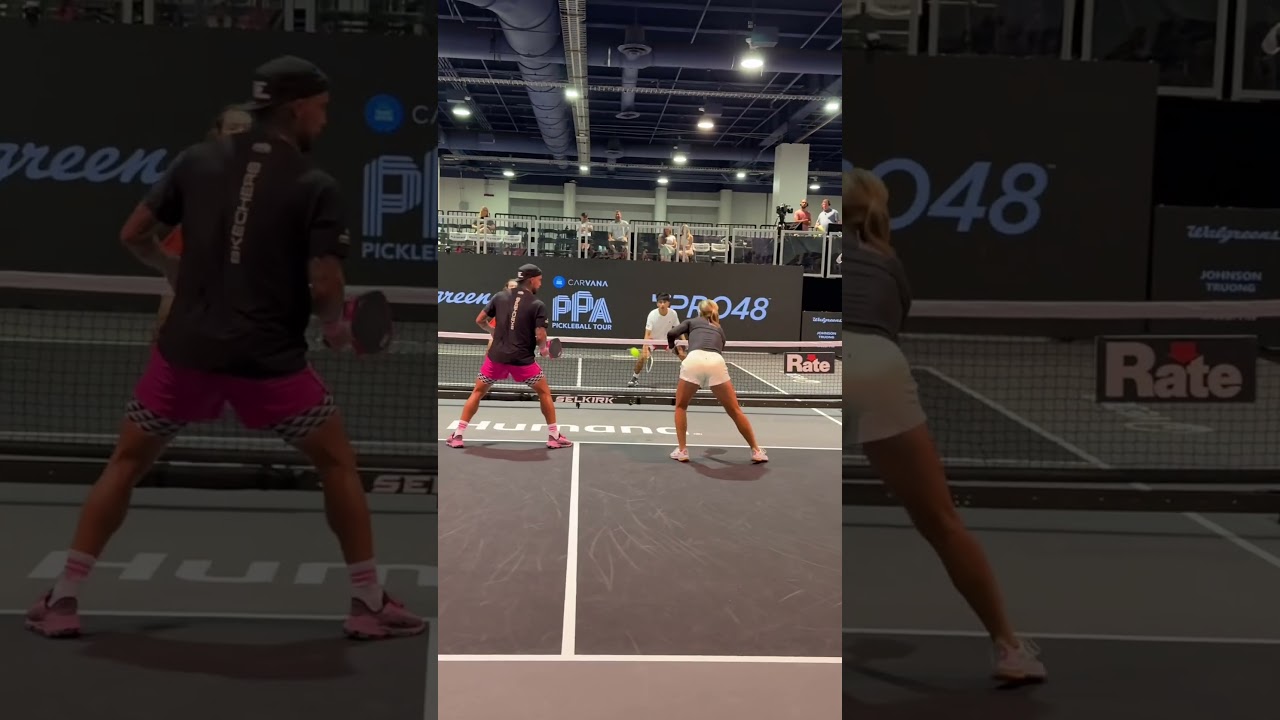 Who doesn’t love these grindy pickleball points? 💥