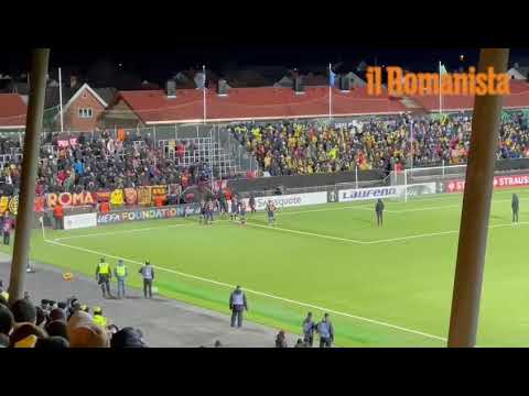 VIDEO - Bodø/Glimt-Roma 6-1: le scuse della squadra sotto al settore dei romanisti