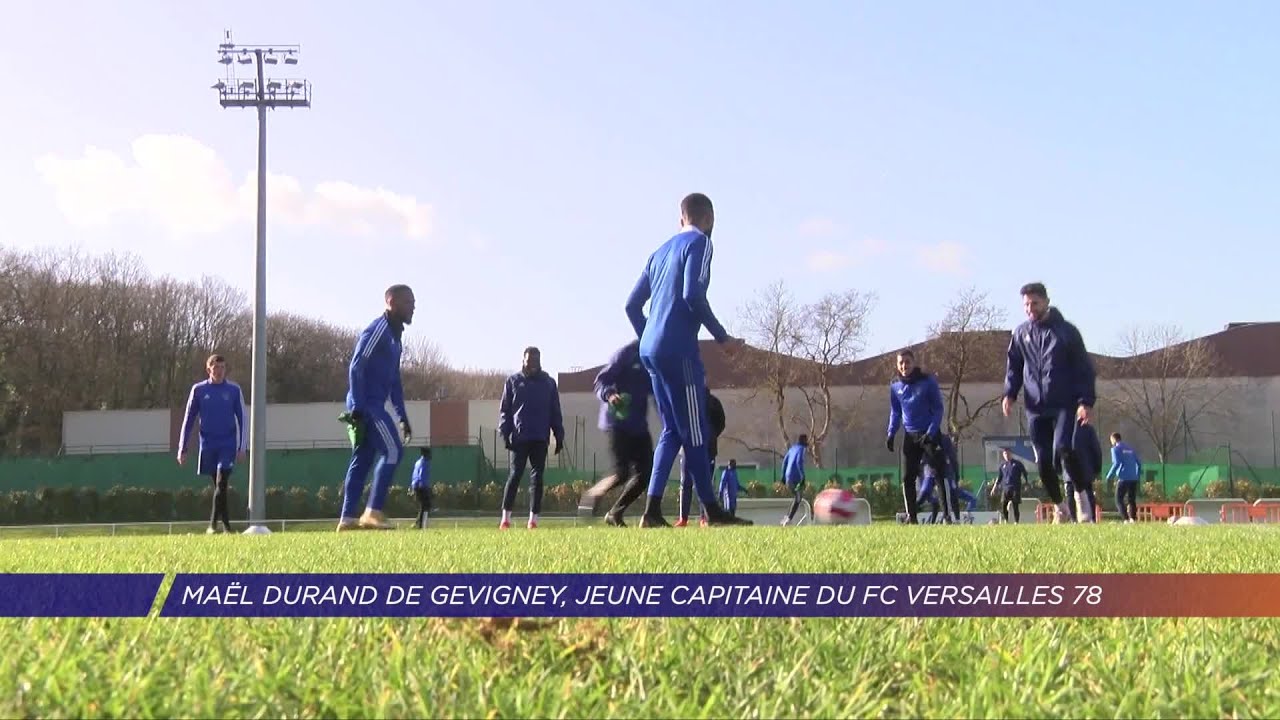 Yvelines | Maël Durand de Gevigney, jeune capitaine du FC Versailles 78