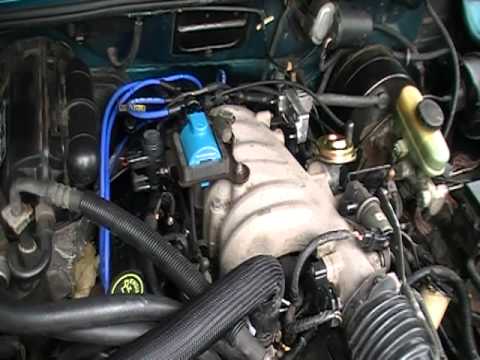 1993 Ford Ranger 3.0 V6 Vulcan Cold Start - YouTube 1997 mazda b2300 fuse diagram 