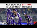 IPL 2024: KKR Sneak Home By One Run Against RCB After Final Over Drama