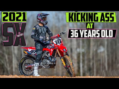 How Justin Brayton Still Kicks-Ass at 36-Years-Old! - 2021 Houston 3 Supercross Exclusive
