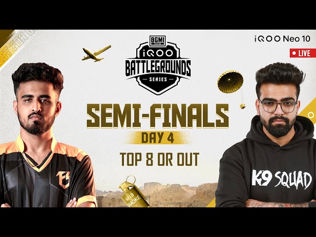 [HINDI] iQOO Battleground Series 2025 | Semi Finals - Day 4 #QuestForGlory #iQOONeo10