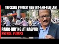 Long Queues At Maharashtra Petrol Pumps As Protests Trigger Panic-Buying