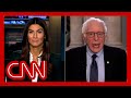 Sen. Bernie Sanders reacts to JD Vance’s praise about him