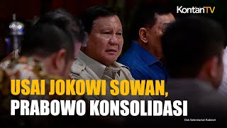 Prabowo Kumpulkan Menteri di Kediamannya Malam Ini, Ada Apa?
