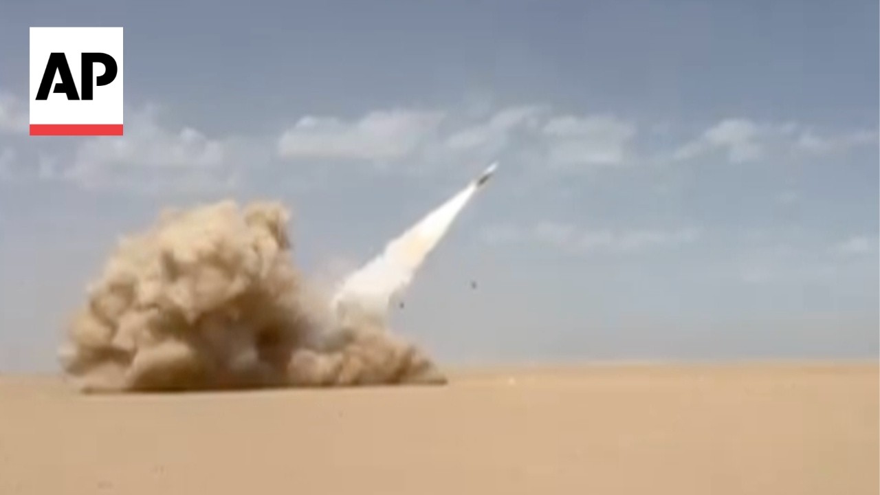 US military releases videos said to show wave of strikes on Iran