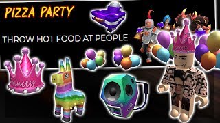 Dont Go To These Parties In Roblox Music Videos - roblox pizza party event