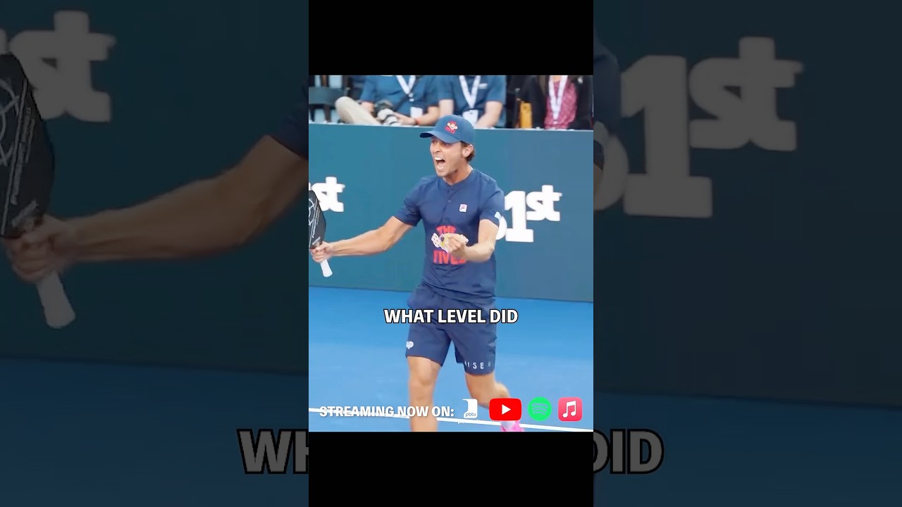 Are former college tennis players automatically great pickleball players? 🎾