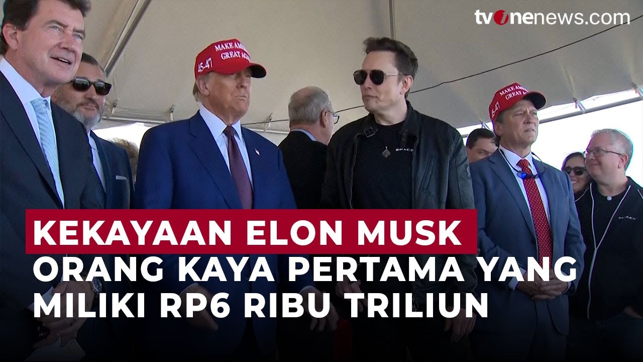 Elon Musk Jadi Orang Pertama di Bumi yang Hartanya Capai Rp6 Ribu Triliun | OneNews Update
