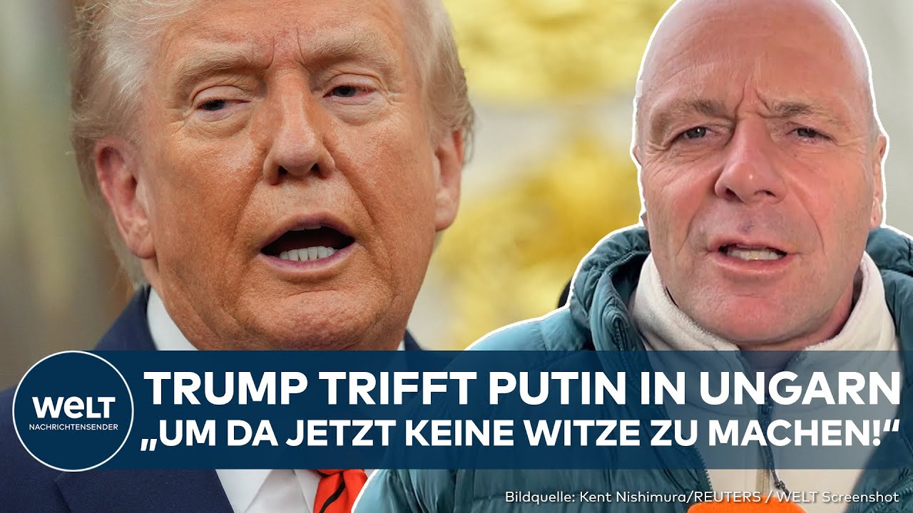 UKRAINE-KRIEG: Geht Plan von Trump auf? Drohung mit Tomahawks führt zu Treffen mit Putin in Ungarn