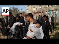 Mother mourns her twin babies killed in Gaza airstrike