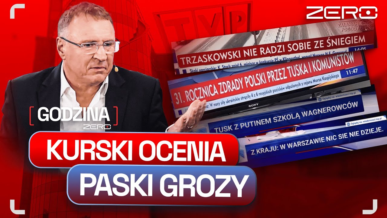 JACEK KURSKI BRONI SŁYNNE PASKI TVP: TO WSZYSTKO PRAWDA! FRAGMENT "GODZINY ZERO"