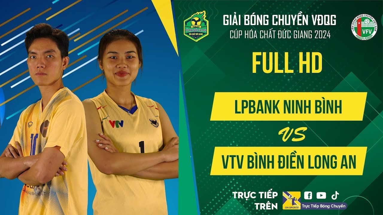 🔴Full HD | | VTV Bình Điền Long An vs LPBank Ninh Bình