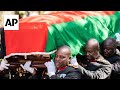 Malawis vice president laid to rest as president calls for an independent probe into his death