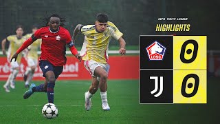 HIGHLIGHTS YOUTH LEAGUE | LOSC Lille 0-0 Juventus | Matchday 4