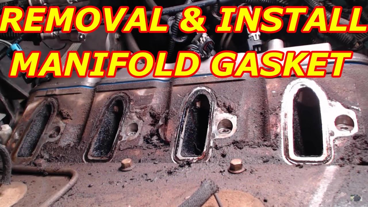 2000 Chevy Tahoe 5.3 Intake Manifold Gasket Replacement - YouTube
