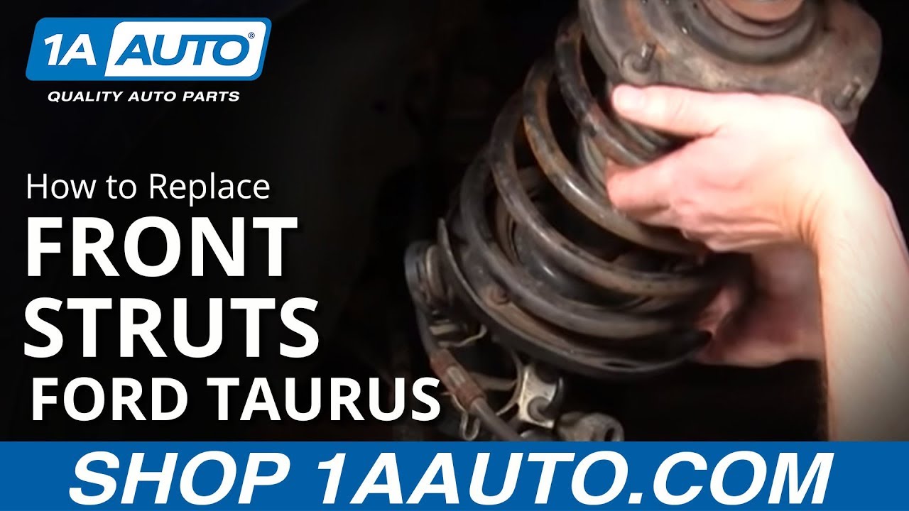 Changing front struts ford taurus #3