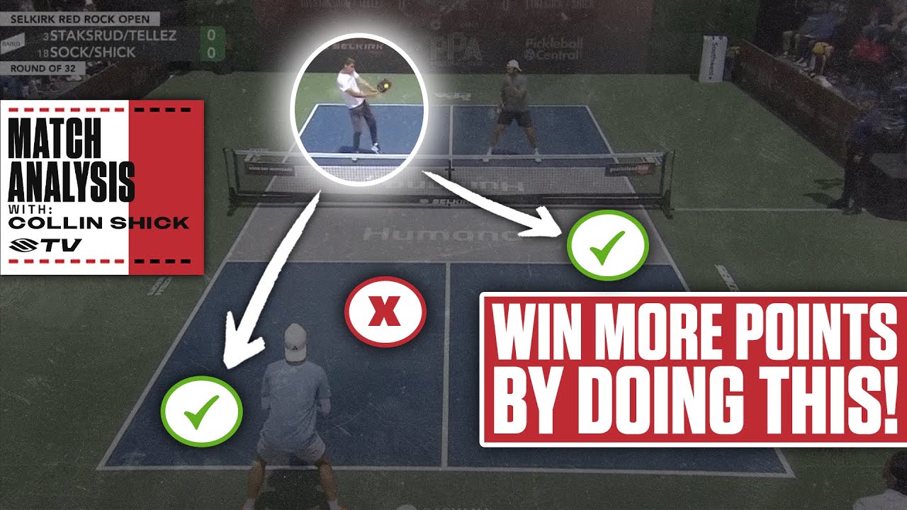 High Percentage Hits & 3rd Shots: Collin Shick Pickleball Video Review