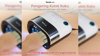 Pratinjau video produk Biutte.co Pengering Kutek Kuku Smart Nail Lamp LED Light Gel Manicure - SUN3