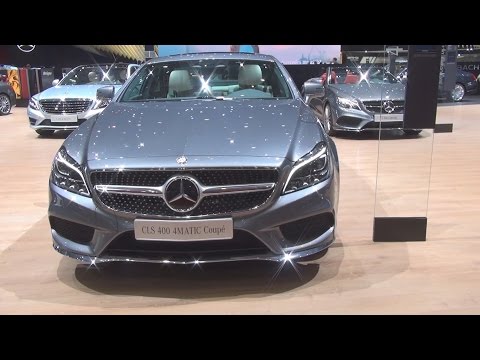Mercedes-Benz CLS 400 4MATIC Coupé (2016) Exterior and Interior in 3D