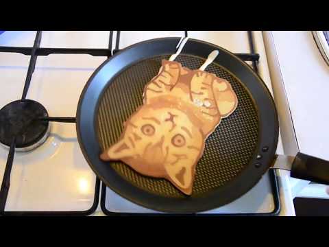Crepés y tortitas con formas de animalitos. Pancake art.