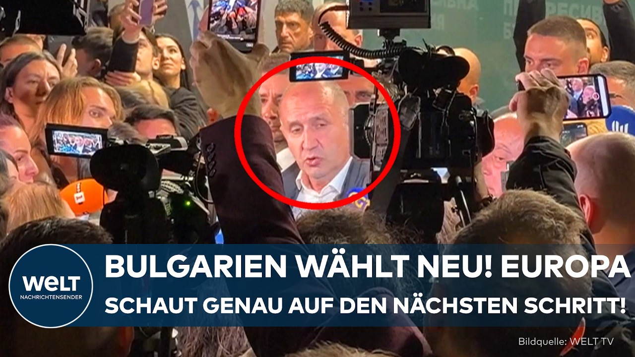 BULGARIEN: Politischer Umbruch? Ex-Präsident Radev könnte erneut mit absoluter Mehrheit regieren!
