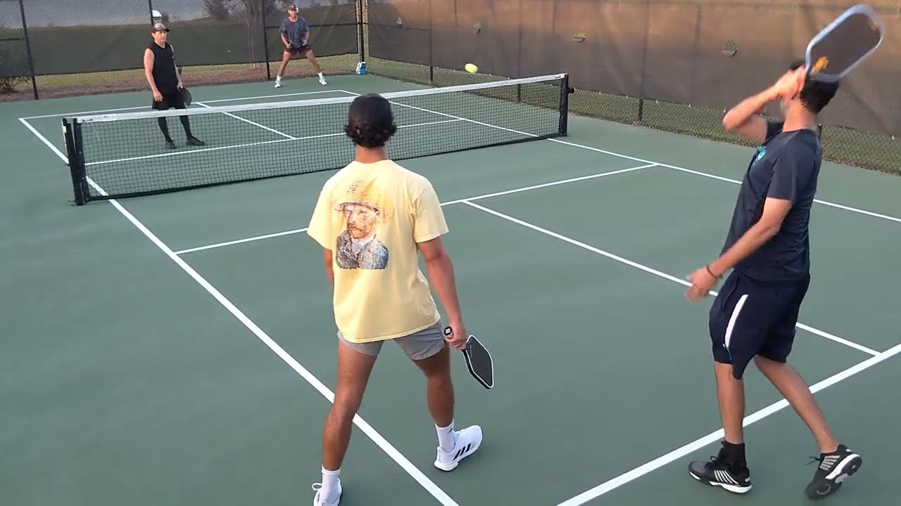 4.5 COLLEGE KID RUNS THE COURT! 4.0 Pickleball Game at Berkshire in Myrtle Beach, SC