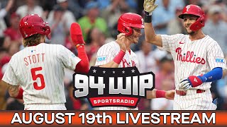 94WIP LIVE: Phillies Blow Out Mariners & Nick Sirianni Joins The Afternoon Show