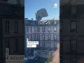 Strong winds blow part of roof off in France  - 00:39 min - News - Video