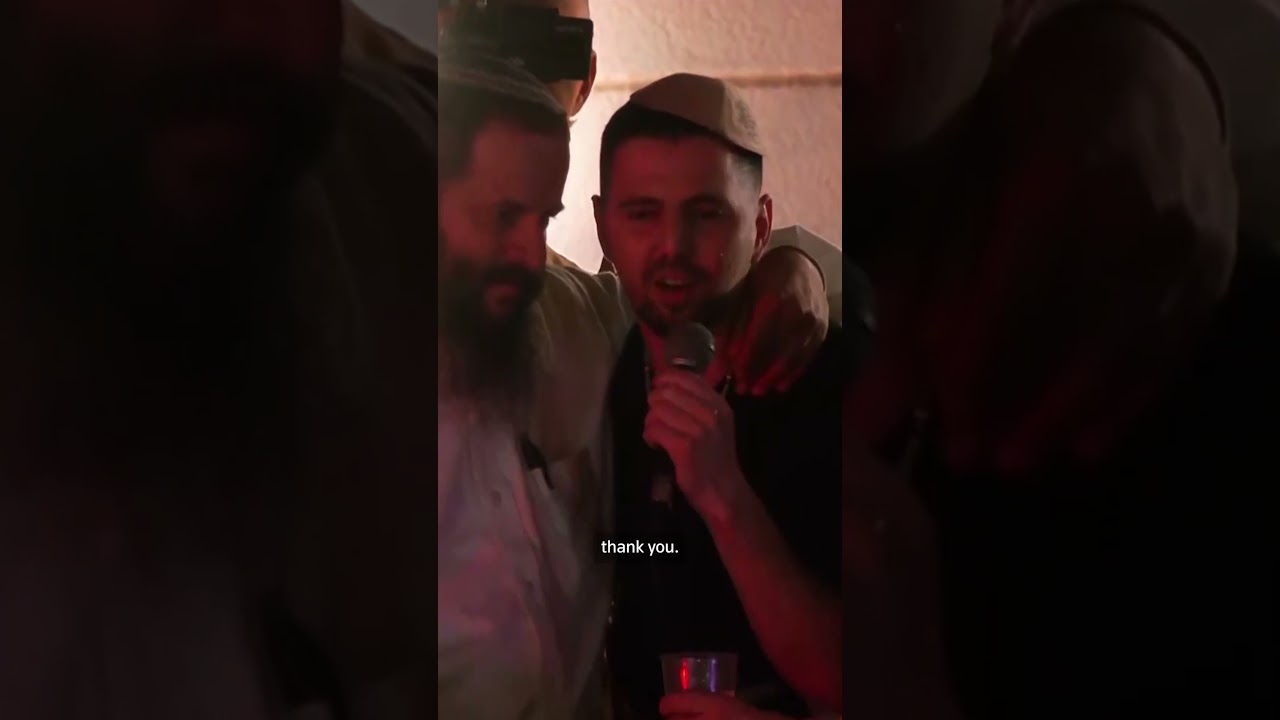 Emotional homecoming of freed Israeli hostage Elkana Bohbot | REUTERS