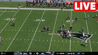 NFL LIVE🔴 Seattle Seahawks vs New England Patriots | Week 2 NFL Full Game 15th September 2024 NFL 25