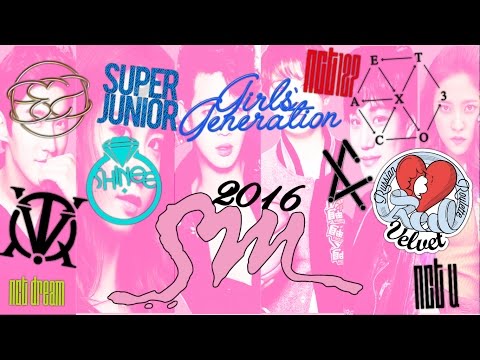 2016 SM ENTERTAINMENT GROUPS & SUB-UNITS