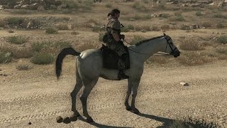 Metal Gear Solid V: The Phantom Pain - Giving the horse instructions