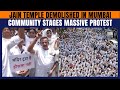 LIVE: Jain Community Protests Against Demolition of Temple in Mumbais Vile Parle | News9