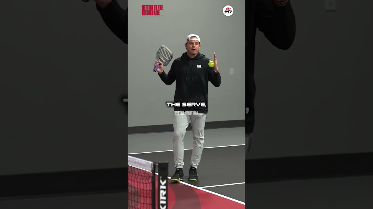 Pickleball pro Rob Nunnery will take you through the unwinding the stack drill 🗣️ #pickleball