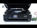 Установка СНПЧ на МФУ Epson Expression Home XP-412