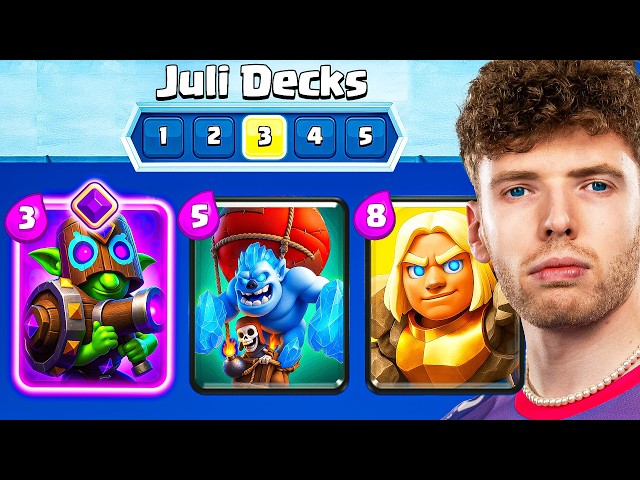 😱🥇TOP 5 BESTE DECKS im JULI! | Empfehlungen für JEDEN! | Clash Royale Deutsch