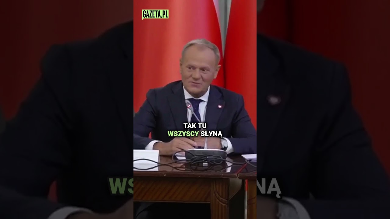 Tusk on industriousness at the Presidential Palace