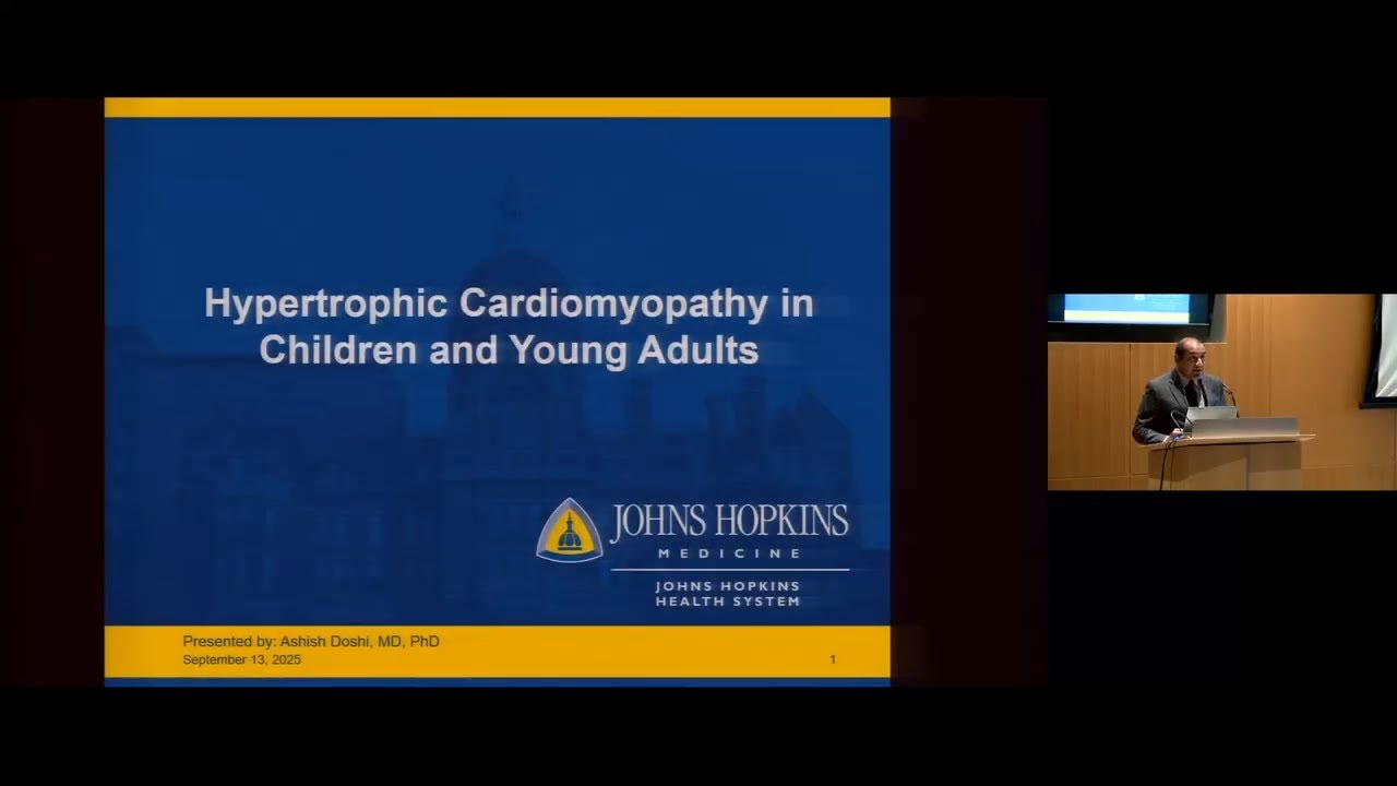 HCM Patient Symposium 2025 | HCM in Children & Young Adults - Ashish Doshi, MD, PhD