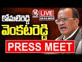 LIVE : Minister Komatireddy Venkat Reddy Press Meet | V6 News