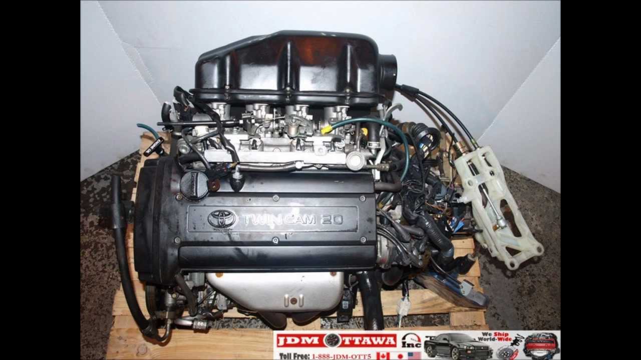 toyota 4age 20 valve engine #6